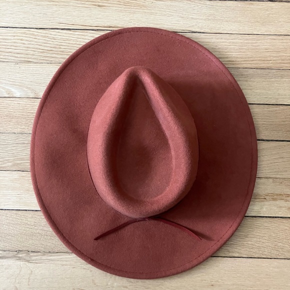 Sonoma Felt Wide Brim Western Boho Hat - Picture 2 of 3